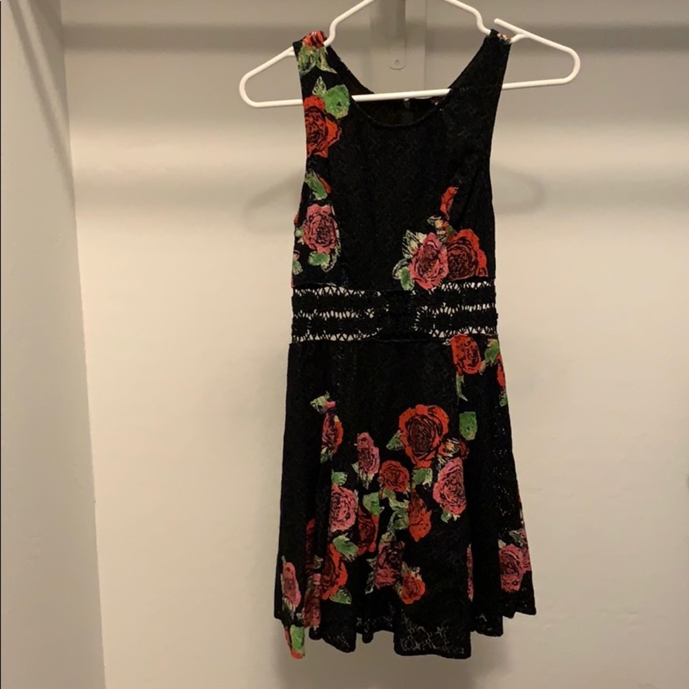 Free People floral print dress